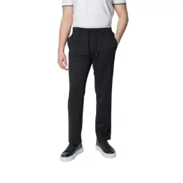 Triko Likralı Jogger Pantolon Siyah