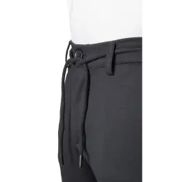 Triko Likralı Jogger Pantolon Siyah