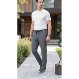 Polyamid Jogger Pantolon  Gri