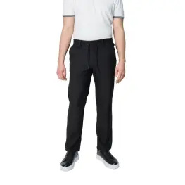Likralı Jogger Erkek Pantolon  Kışlık Siyah