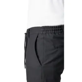 Likralı Jogger Erkek Pantolon  Kışlık Siyah