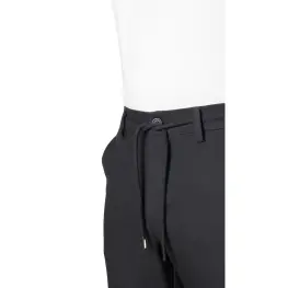 Likralı Jogger Erkek Pantolon  Kışlık Siyah