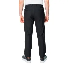 Likralı Jogger Erkek Pantolon  Kışlık Siyah