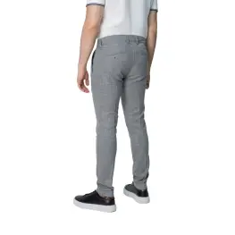 Slim Fit Dar Kesim Pileli Bej Kumaş Erkek Pantolon Siyah