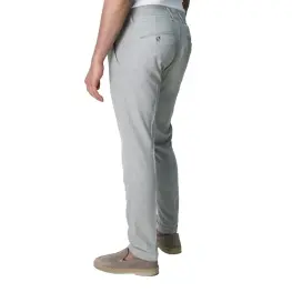 Slim Fit Dar Kesim Pileli Bej Kumaş Erkek Pantolon Taş