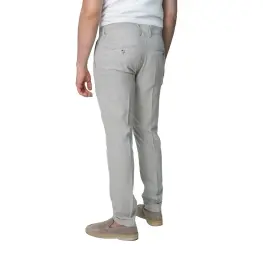 Slim Fit Dar Kesim Pileli Bej Kumaş Erkek Pantolon Bej