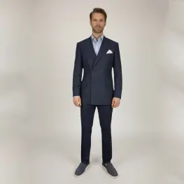 Kruvaze Takım Lacivert