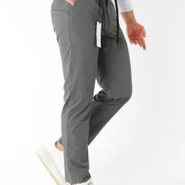 Regular Fit Kesim Yan Cep Polyamid Jogger Erkek Pantolon  Gri