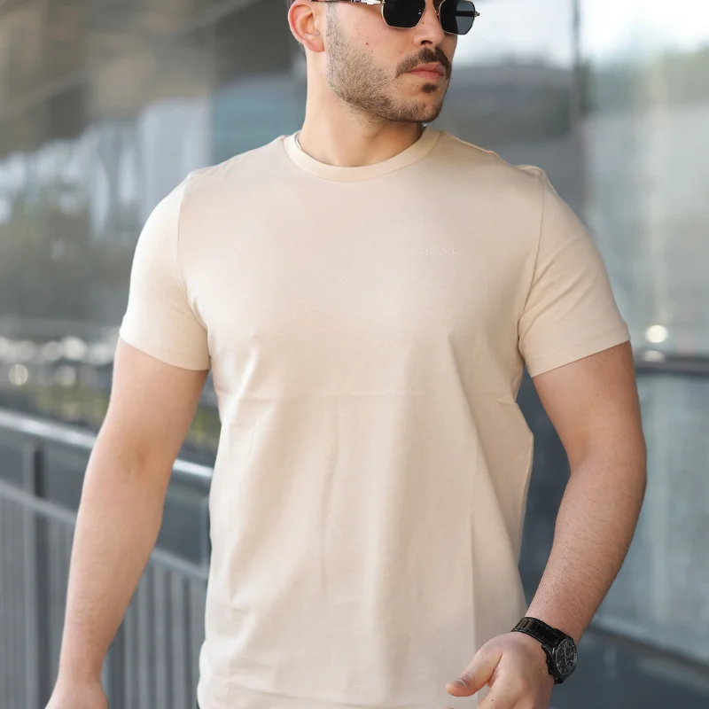 Basic Bisiklet Yaka Erkek T-Shirt