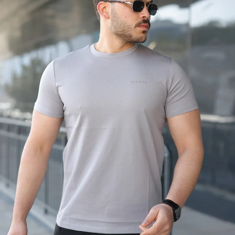 Basic Bisiklet Yaka Erkek T-Shirt