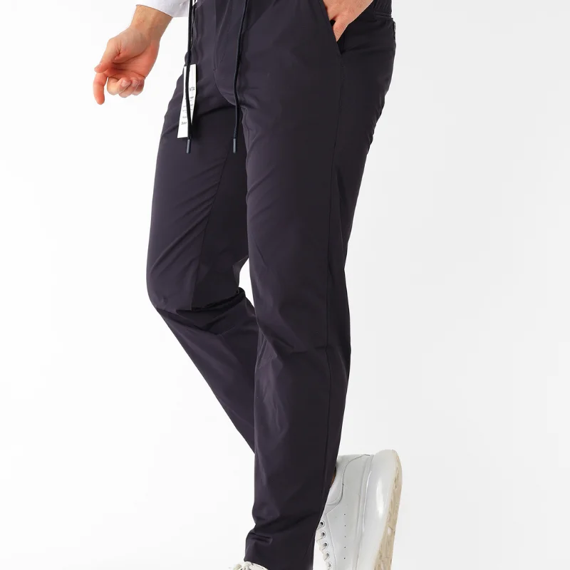 sieanta kumaş siyah jogger erkek pantolon